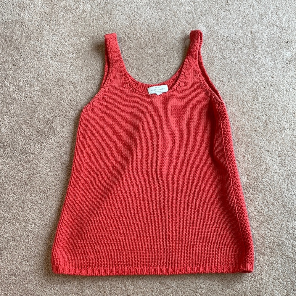 Lucky Brand Knit Tank Top